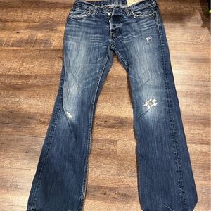 Men’s Hollister California 1922 Button Fly Jeans 32 x 34